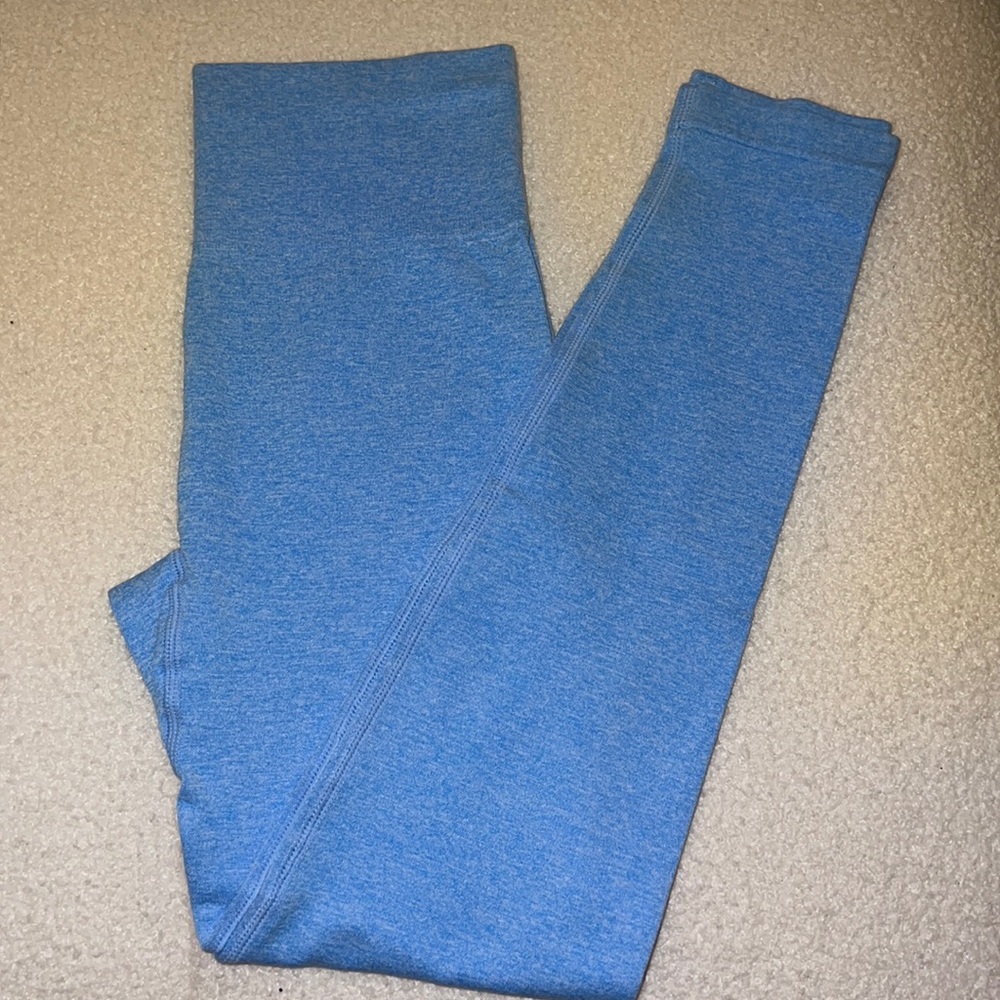 new tummy control leggings (blue)